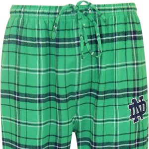 Notre Dame Fighting Irish Adult Green Ultimate Flannel Pajama Pants
